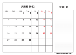 june 2022 calendar templates whatisthedatetoday com
